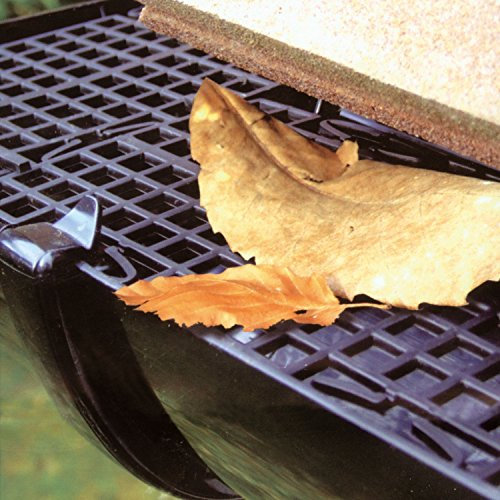 Parkland 15m Gutter Leaf Guard Protection System Mesh Roof Guttering Cover to Stop Leaf Moss & Debris Cloggs Blocks