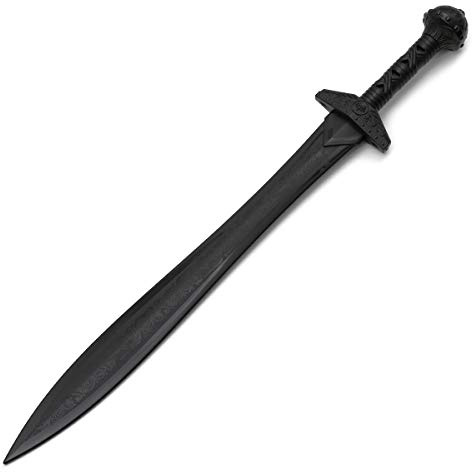 Martial Arts Black Polypropylene Plastic Gladius Training sword V2 - NEW