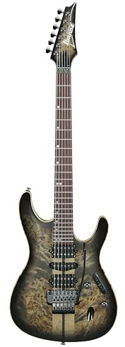 Ibanez Premium S1070PBZ-CKB Charcoal Black Burst - Chitarra elettrica