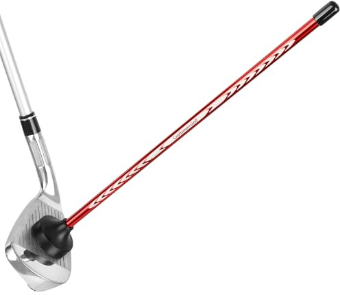 CRAFTSMAN GOLF Alignment Rods for Golf Swing Training Aid, Golf Alignment Stick with Strong Magnetic Base Golf Practice Stick, 10 Stick Golf Club Tool Calibrate Golf Shots