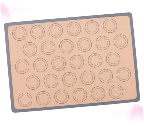 Cabilock Teglia Per Fondente - Tappetino Per Macaron Tappetino in Silicone Allo Sbiadimento Non- Strumenti Per La Cottura