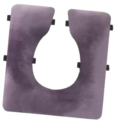 predolo Cojín para Asiento de Inodoro, Cojín Elevado para Inodoro, Almohadilla Acolchada para Inodoro para Pacientes, Ancianos Y Postradas en Cama, Forma de V