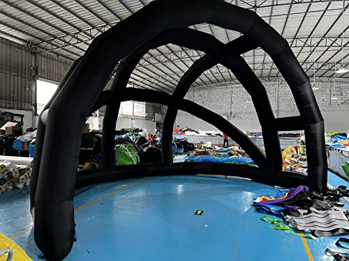 Jaula inflable para bateo y lanzamiento de béisbol/sóftbol, 23 x 16 x 13 pies