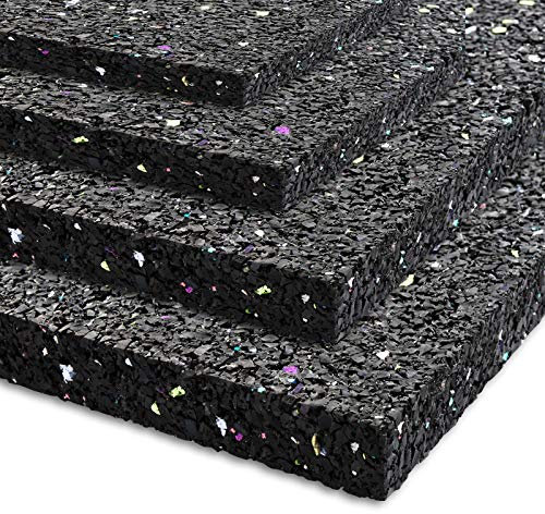 Floordirekt Tappetino antivibrazione, in 4 spessori e diverse misure, adatto per ambienti umidi, resistente agli strappi, antiscivolo e ammortizzante, uso universale (62,5 x 100 x 0,5 cm)