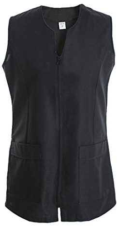 H HANSEL HOME Blouse Femme de ménage, Blouse de Travail sans Manches Femme