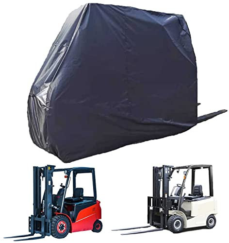 Schleuder Housse Chariot Elevateur Jeu, Housse Véhicules Tractés, Housse de Chariot élévateur, Housse de Protection pour Chariot élévateur Tissu Oxford 420D, Bâche De Chariot élévateur (245X142X219cm)