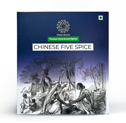 Pipar Spices Chinese Five Spices, 100g (3.53 oz) | Hand Grounded For Rich Aroma And Flavor