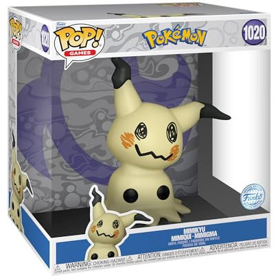 Funko Pop! Jumbo: Pokemon - Mimikyu - Mimigma - Vinyl Collectible Figure - Gift Idea - Official Merchandise - Toy for Children and Adults - Video Games Fans - Model Figure for Collectors