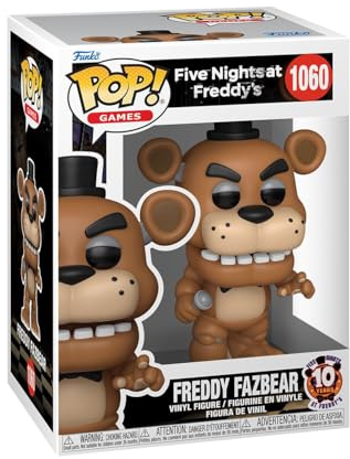 Funko POP! Games: Five Night's at Freddy's (FNAF) - Freddy - Collectable Vinyl Figure - Gift Idea - Official Merchandise - Toys For Kids & Adults - Model Figure for Collectors and Display
