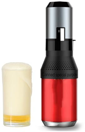 WRJAHCG Noir,Tireuse A Biere,Machine A Biere Pression,Pompe A Biere Portable Draft pour Canettes Bouteilles Distributeur À Bière Pression