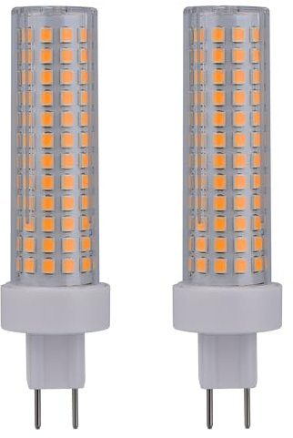 HuZhouChen G8.5 LED-Glühbirne 10W 1500LM AC 90-265V G8.5 Glühbirne, nicht dimmbar Geeignet für Küche, Bad und Arbeitsplatzbeleuchtung 2er Pack(Warm white)