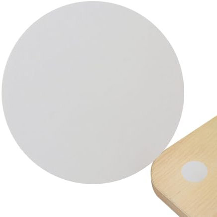 54 Cache-trou De Vis Autocollant, 20 Mm Cache-vis Pour Meubles - Cache Rayures Et Trous, Imperméable Et Anti-poussière, Léger Et Pratique, Adapté Aux Bureaux, Sols Et Armoires (Blanc)