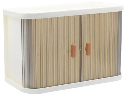 Tisujune Puppenkleiderschrank | Puppenzubehör Vitrine - Aufbewahrungsschrank Für Stofftier Kostüme Kinderzimmer Spielzimmer Wohnung Schlafzimmer