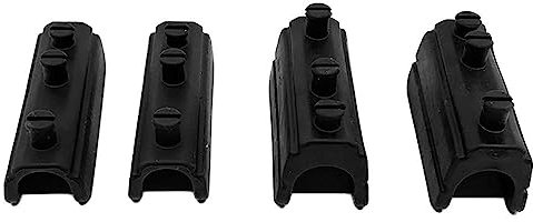 TOPEAK Rack Pads For Tetra M2 One Size, Schwarz, Aluminium, Hinter, Fahrrad-Gepäckträger, Cargo Rack