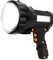 YBQZ Torcia LED Ricaricabile, Torcia Alta Potenza 15000 Lúmenes 10000mAH 6 Modalità Torcia Lanterna IPX4 Impermeabile Lampada Emergenza Portatile per Campeggio Caccia Riparazione Ciclismo Escursioni