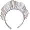 PHILSP Maid Kopfschmuck für Damen - Breite Rüschen, Schöne Weiße Dienstmädchen, Anime-Cosplay, Gothic-Stil Haarreifen, Requisiten, Weiß