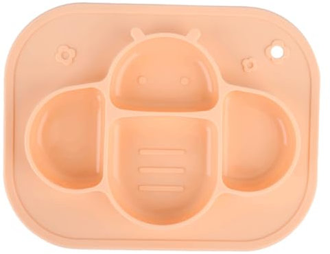 Abaodam Babyteller Entwöhnungsset Kindergeschirr-set Silikongeschirr Leicht Zu Waschen Sicher Für Kleinkinder