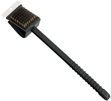 Cepillo de limpieza for barbacoa, cepillo de alambre de cobre de esquina 3 en 1, pala de esponja de alambre de cobre, herramienta for barbacoa, cepillo de limpieza for barbacoa, parrilla for barbacoa,