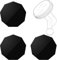3 Pcs Adhesive Piece for Garmin Low-Profile Magnetic Mount,Only Windshield Sticky Replacement for Garmin Dash cam Mount,Not Include The Dashcam Holder