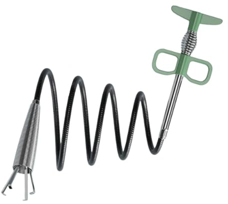 Desatascador De Drenajes - Herramienta De 4 Garras Para Limpieza De Tuberías - Suministros Para Desatrancar Lavabos Para Fontaneros Propietarios De Viviendas Y Personal De Mantenimiento