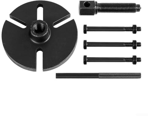 Herramienta extractora para motocicleta MAGNETO para extracción y reparación de volante con construcción de metal y conector hexagonal para mayor comodidad y compatibilidad