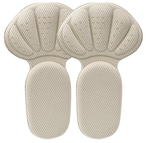 Protectores de talón para zapatos, cojines de agarre para el talón, inserciones antideslizantes para zapatos, forro acolchado trasero, almohadillas de prevención de ampollas, diseño de corte ajustable