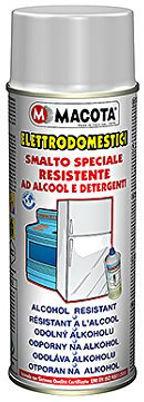 LGVSHOPPING MACOTA 400ML Smalto Speciale per Elettrodomestici Resistente ad Alcol e Detergenti 07024