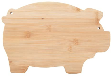 Juego doble de 2 tablas de cortar, tabla de cocina, tabla de desayuno, certificado (EC) No 1935/2004 en 4 diseños, pollo, cerdo, vaca, abeto