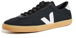 Veja Herren Volley Sneaker, Schwarz - Weiß - Natur, 46 EU