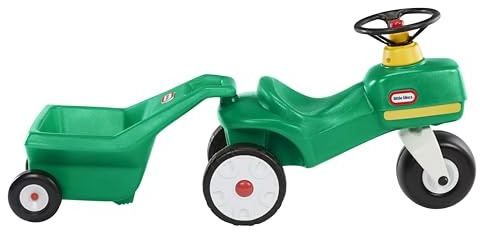 Little Tikes Tractor & Cart, Foot-to-Floor Ride-On, for Boys and Girls Ages 1-5 Years