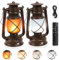 Shinmax Vintage LED Laternen Batteriebetrieben 4 Lichtmodi Laternen für Draußen mit Fernbedienung USB Wiederaufladbare Retro Gartenlaterne Hängend Garten Camping Laterne Realistische Flackerflamme
