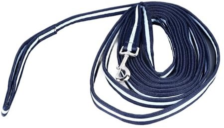 Yctze Cuerda Cuerda de Entrenamiento Tejido Multiusos Grueso Fuerte Construcción de Amarre Equipo Ecuestre Línea de Estocada de 26.2 Pies Tachuelas/Cabestros y Correas