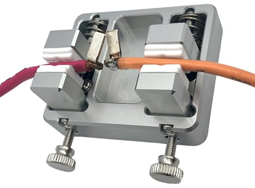 Pinza Para Soldadura Con Cable - Base de Sujeción para Hilos - Pinzas Para Mesa De Soldadura Con Mandíbula Resistente Al Calor,para Estación de Reparación y Montaje