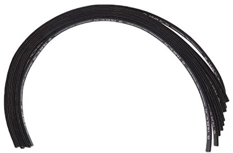 Perfeclan Tischtennisschläger Kantenband Tennis 45 x 1 x 0,1 cm, Schwarz