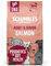 Scrumbles Natural Dry Dog Food, Grain Free Recipe with Fresh Salmon, for Adults and Senior Breeds, 2 kg Bag,package may vary