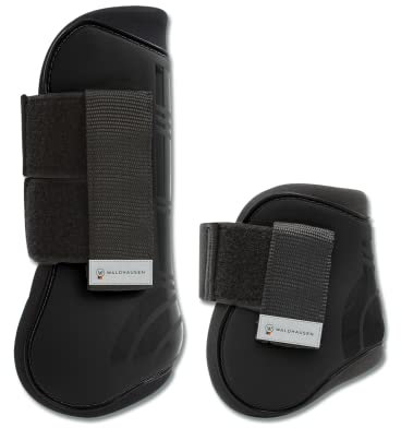 WALDHAUSEN Gamaschen & Streichkappen Pro, VB, schwarz
