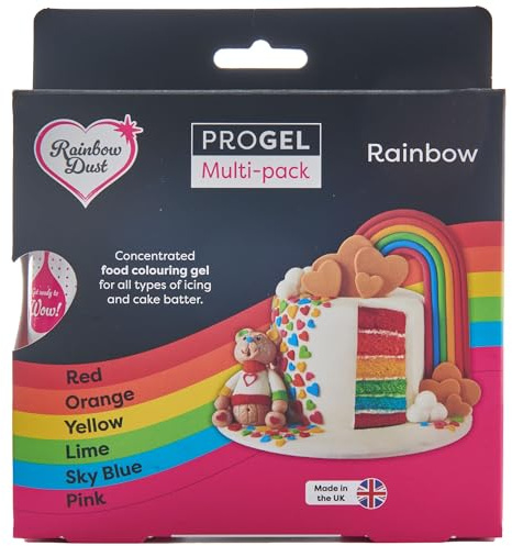 Rainbow Dust ProGel Rainbow Multipack 6 X 25g