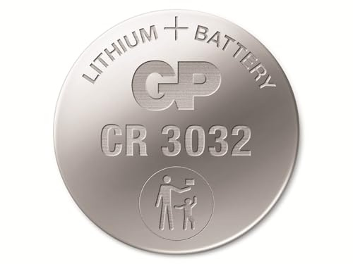 CR 3032 Lithium GP Button Cell Batteries 500 mAh 3 V 1 Piece