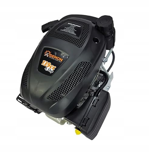 Marpol Motore a Scoppio 139cc 4,5cv 2,5 Kw | velocità Massima 3600 Giri/min | Regime Minimo 2200 Giri/min | Albero Verticale Ø22,2 x 80 mm | per Tosaerba Rasaerba Tagliaerba