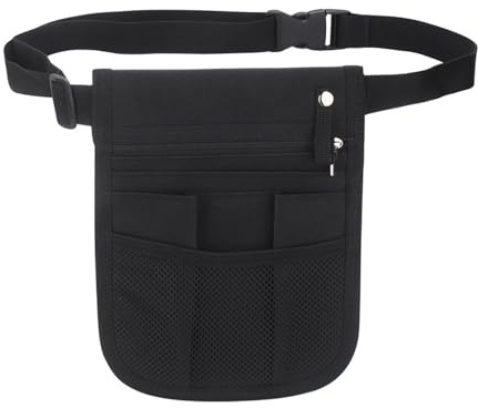 One Piece Multifunctional Nurse Fanny Pack Reliable Waterproof Nurse Pocket Organizer Portable Useful Nurse Tool Belt Organiser for Stethoscopes Bandage Scissors