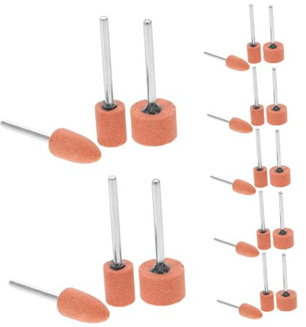 UTHCLO 45piezas Ruedas De Pulido y Esmerilado Para Herramienta Rotativa Accesorios De Piedra De Afilar Para Tareas De Bricolaje y Rectificación