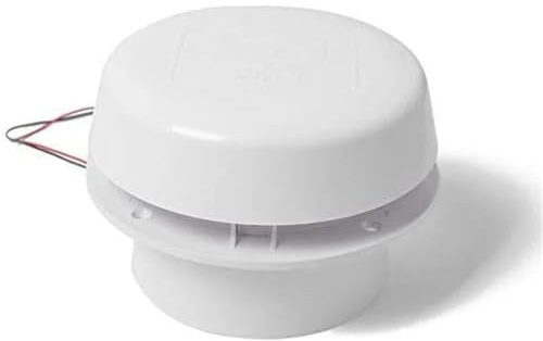 TIEOAXFT Extractor de Aire Redondo for Caravana, con Forma de Hongo, for Techo de Autocaravana, con LED
