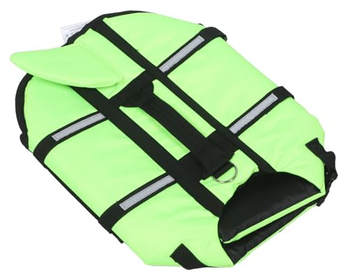 Gadpiparty Chaleco Salvavidas para Perros Ajustable de Alta Visibilidad Chaleco Reflectante para Nadar y Caminar para Mascotas Pequeñas
