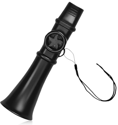 Kazoo Negro Profesional - Instrumentos Musicales Adultos y Niños Sin Cambio de Membrana ABS
