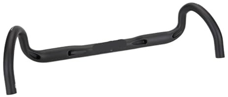 Generico Manubrio Big Flare Bar Cycle Cross for bici da strada 380/400/420/440mm Bicicletta in fibra(400mm)