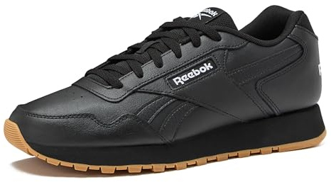 Reebok Glide - Zapatillas Deportivas para Hombre, Color Negro o Blanco, Talla 7 a 15, Negro/Blanco/Goma, 42.5 EU