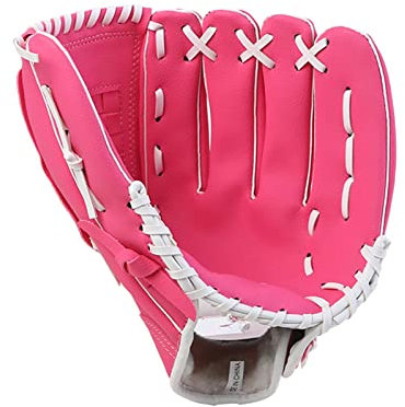 HINAA Baseball-Handschuh für Jugendliche, Sport, Schlaghandschuhe, PU-Leder, dicker Krug, Softball-Handschuh für Kinder/Teenager/Jungen/Mädchen, professioneller Baseball-Handschuh, linke Hand