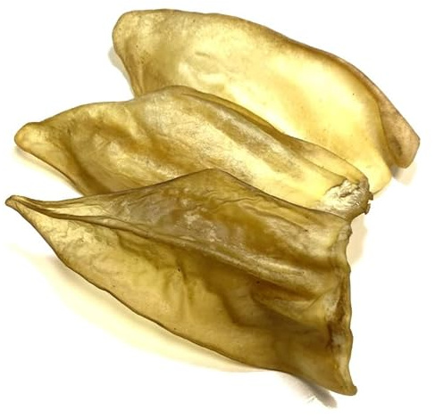 Maltbys' Stores 30x Bald Cows Ears 100% Beef 100% Natural Dog Treats Beef Chews