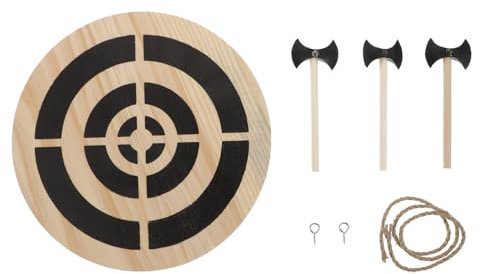 INOOMP Charmantes Wanddekor-Set Dartpfeile Aus Holz Zum Aufhängen Inneneinrichtung