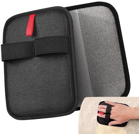 Guante de baño para perros para el cuidado del pelaje, 2 guantes reutilizables para gatos y perros | Set de cuidado de mascotas con cerdas extra para la cara, la cola y el cuidado diario de la